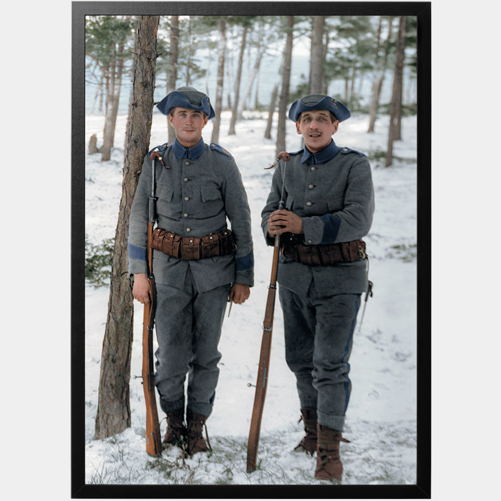 Svenska soldater från Gotland Poster