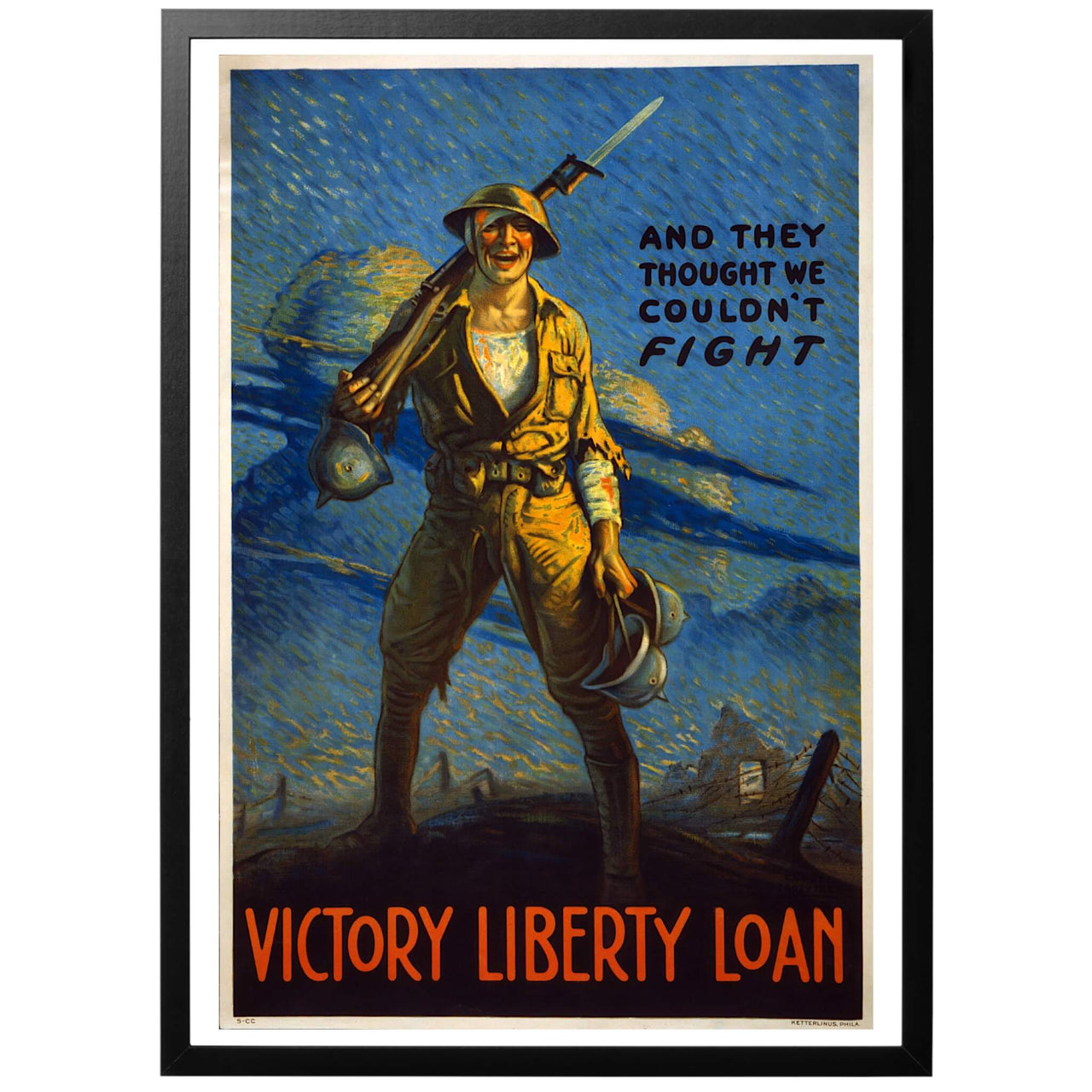 Amerikansk WWI poster