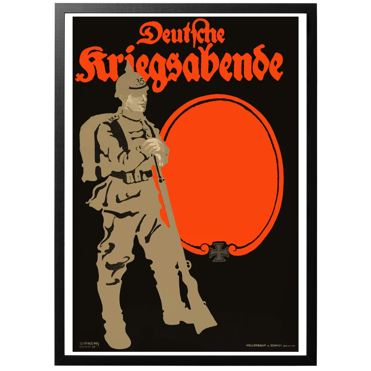 Tyska krigskvällar Poster