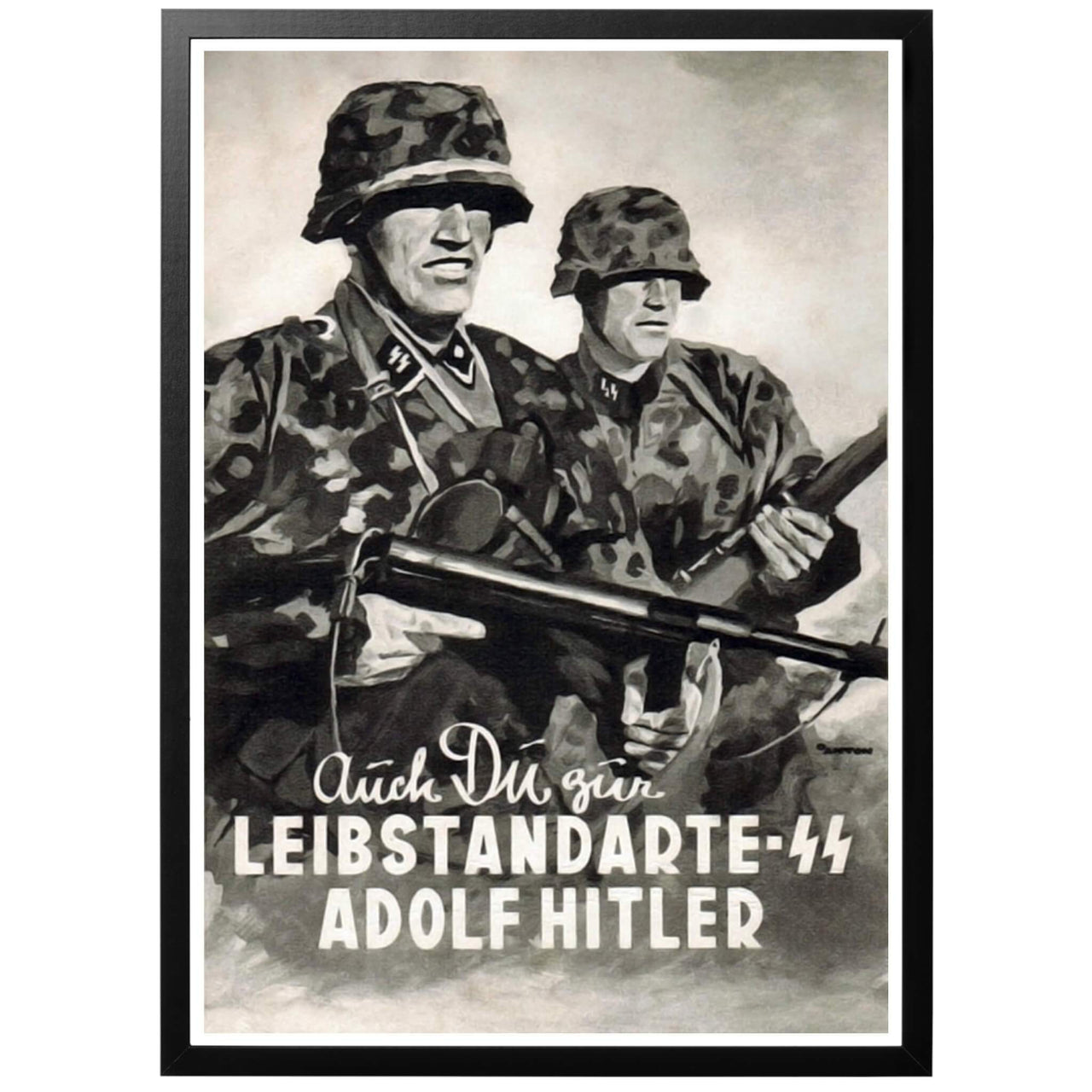 Även du till Liebstandarte SS Adolf Hitler Poster