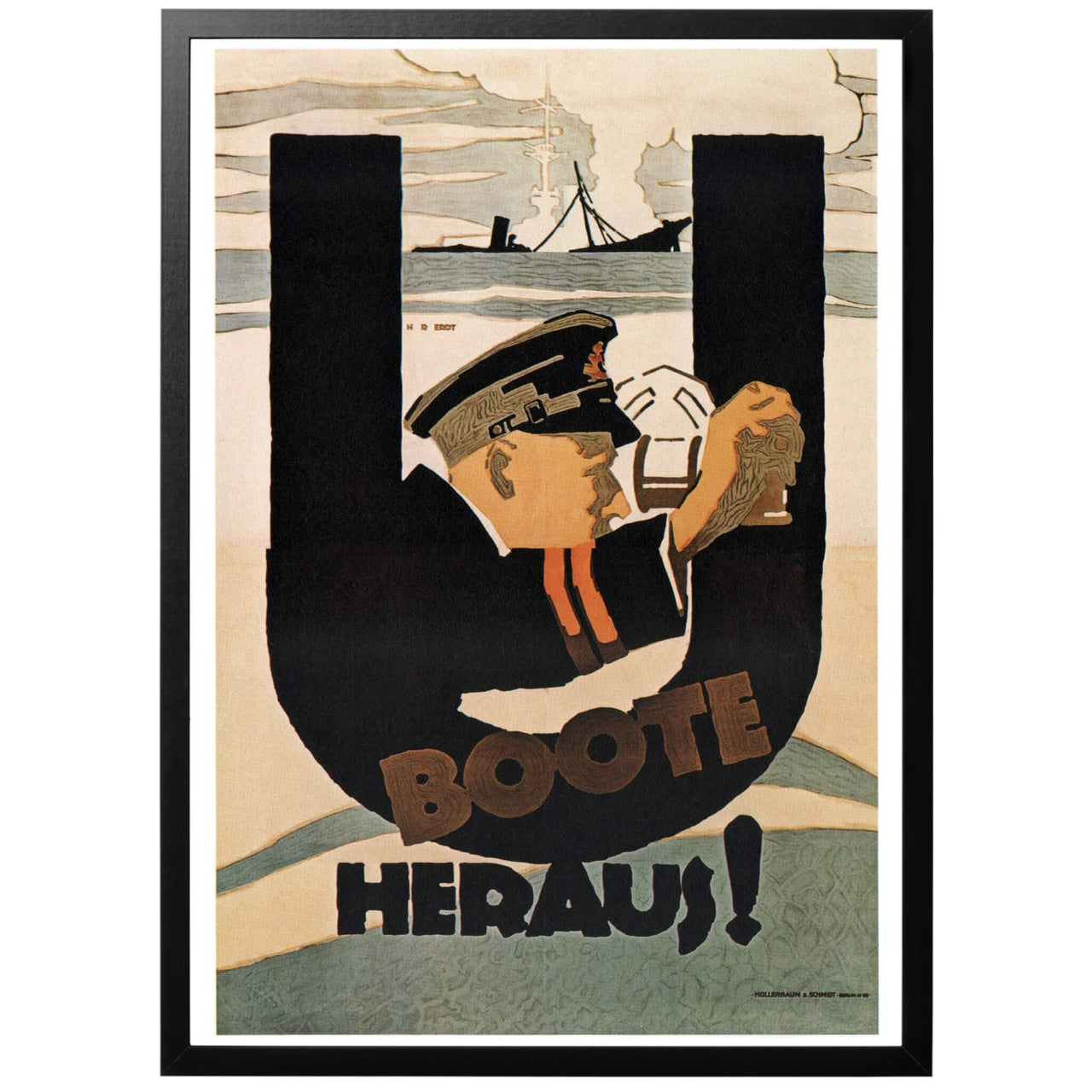 U-Boote Heraus Poster