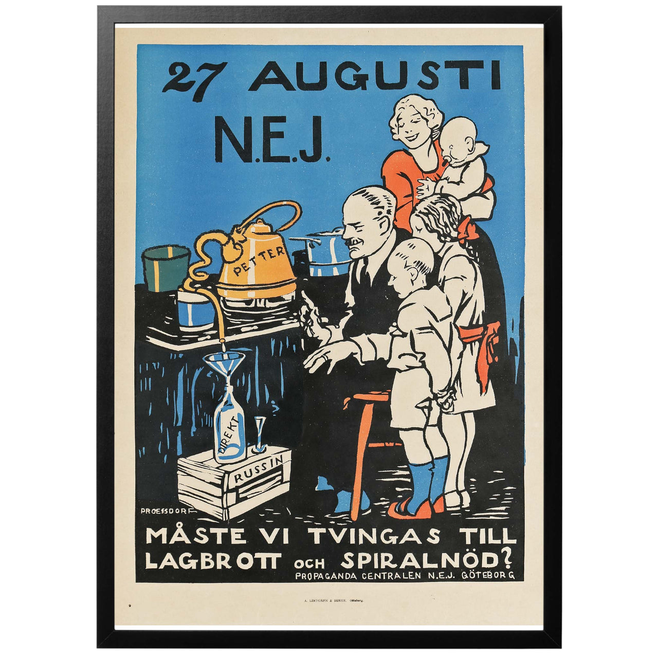 27e augusti N.E.J Poster