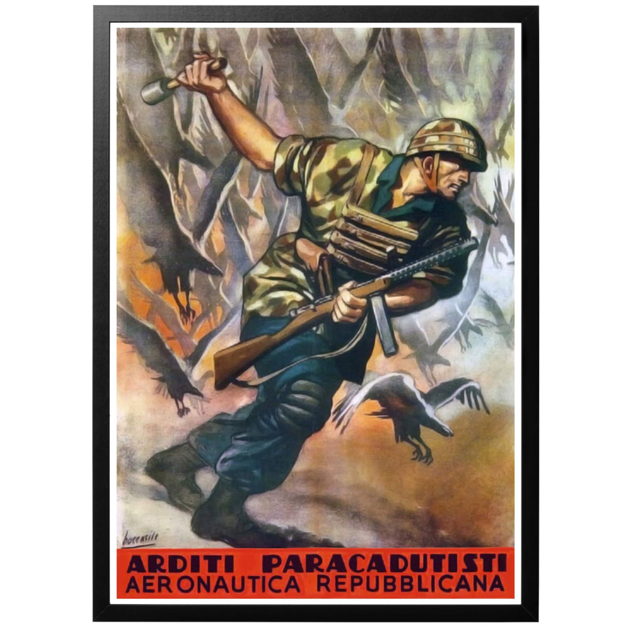 Italiensk WW2 affisch