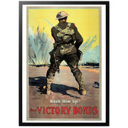 Back him up - Buy victory bonds - Kanadensisk andra världskrigetposter. Köp den i 4 olika storlekar, med eller utan ram - vi ramar in din bild! Snabb och smidig frakt med PostNord.
