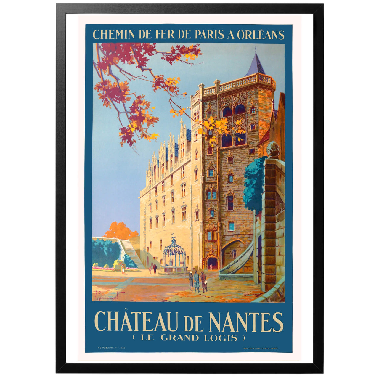 Slottet i Nantes Poster