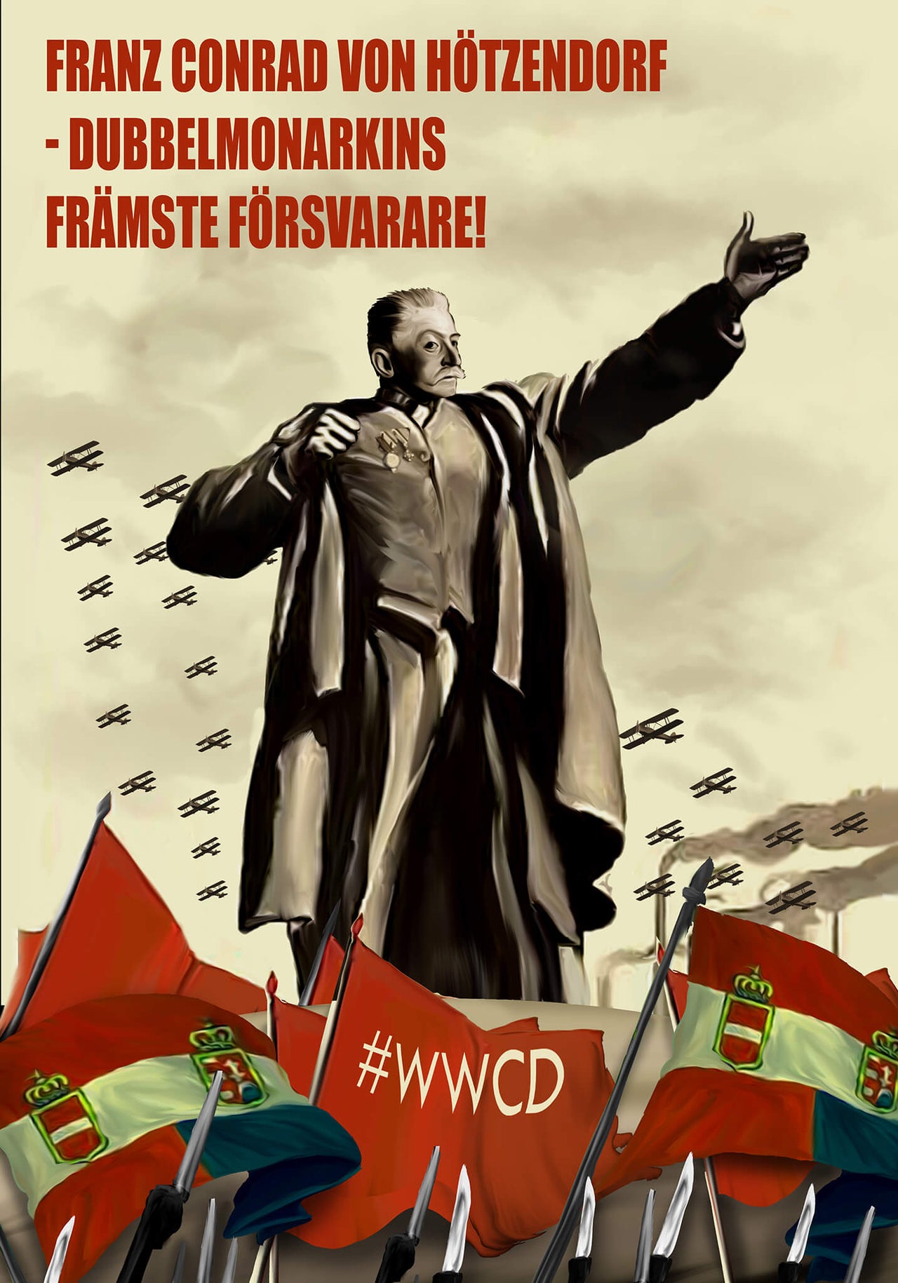 Franz Conrad von Hötzendorf - Version LoL Poster
