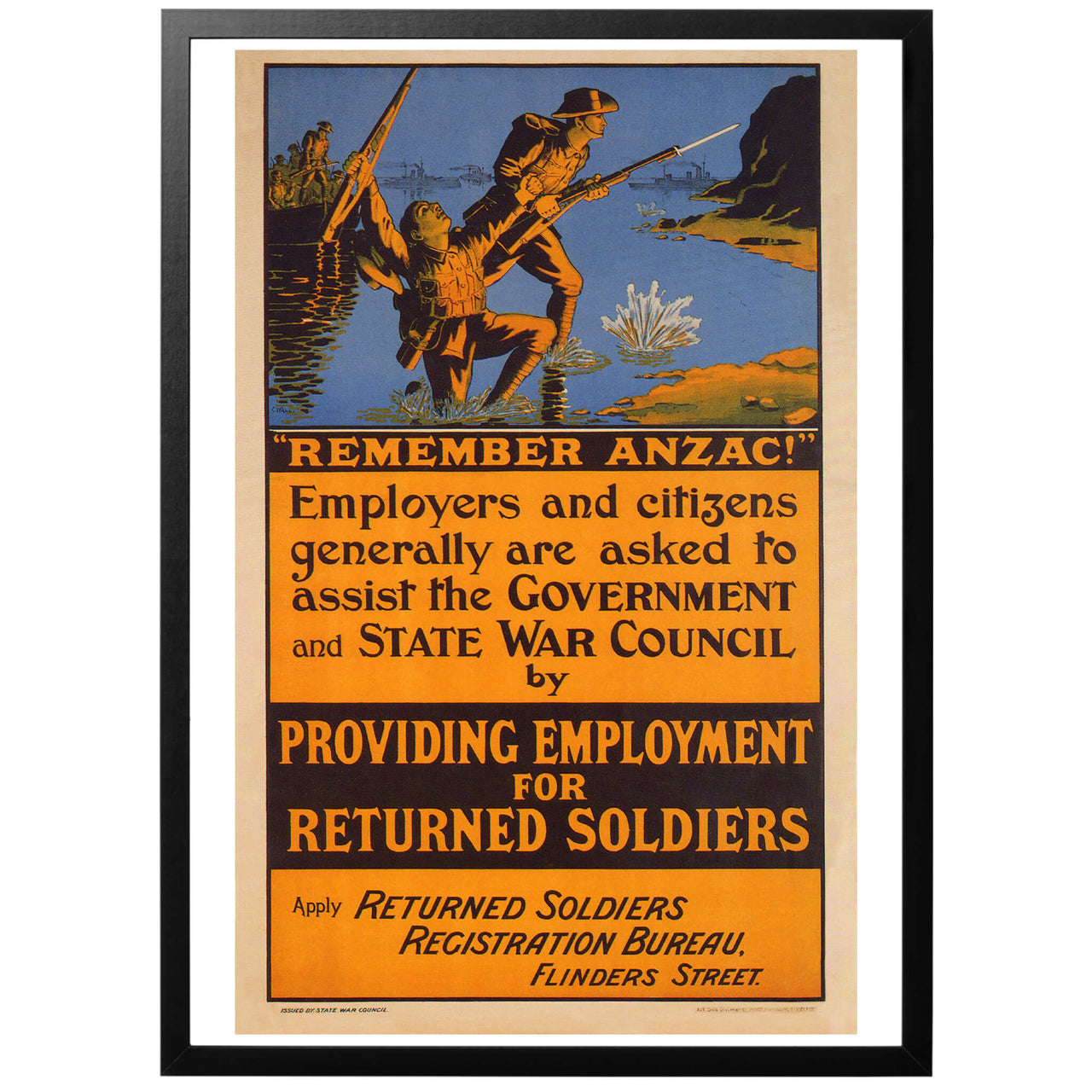 Kom ihåg ANZAC! Poster