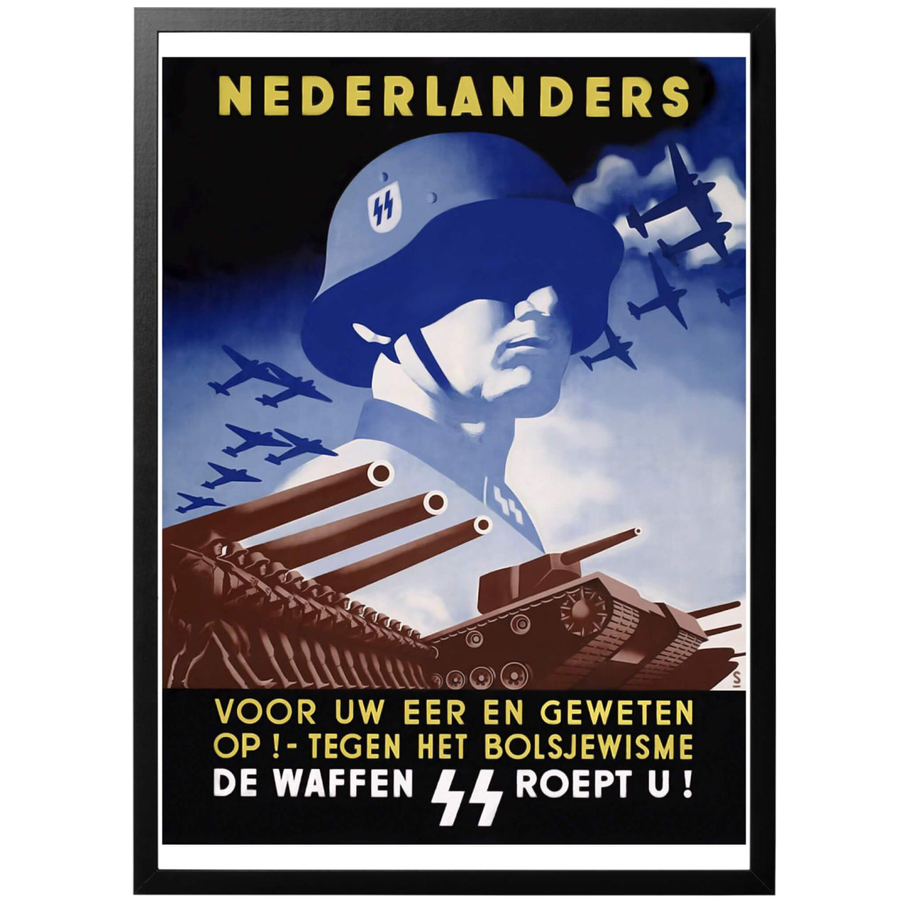 Nederländare! För din ära och ditt samvete! Poster