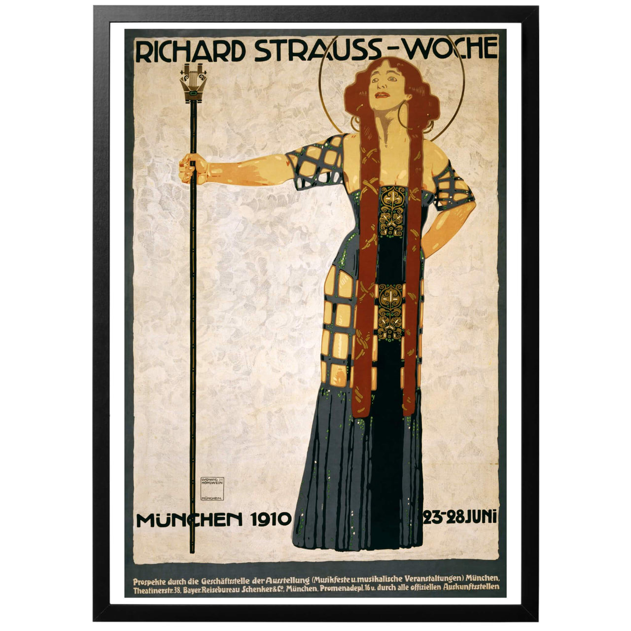 Richard Strauss Woche Poster