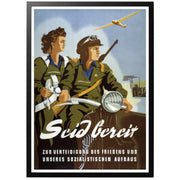Var redo östtysk propagandaposter med ram