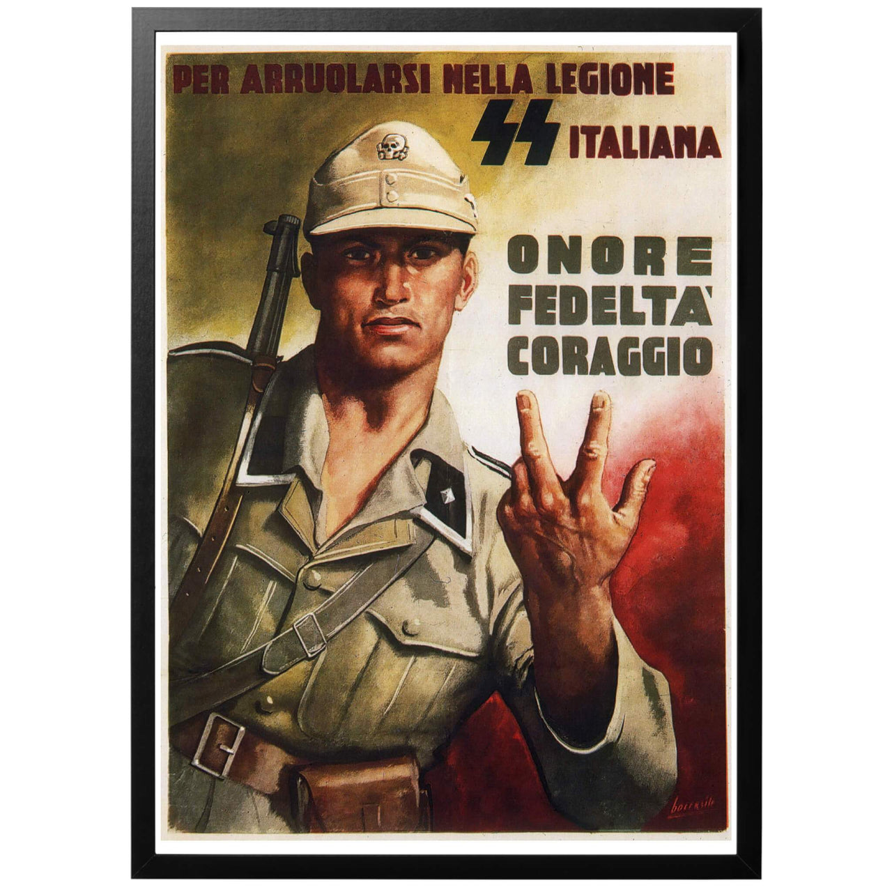SS Italiana Poster