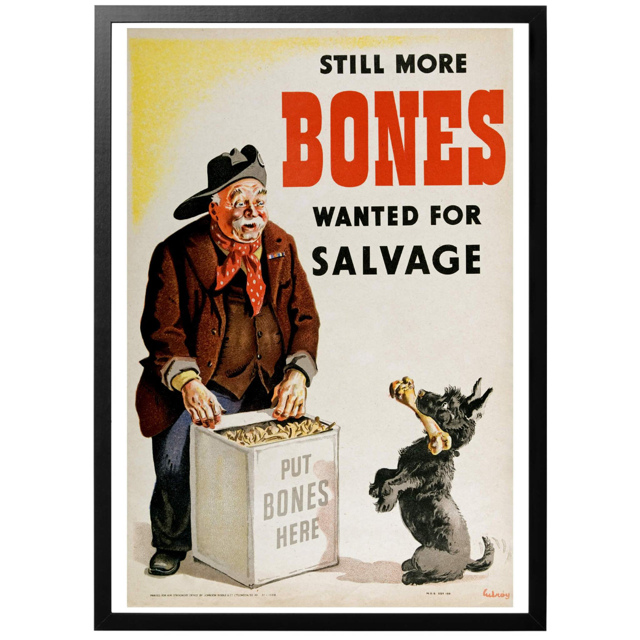 Still More Bones Wanted for Salvage Poster