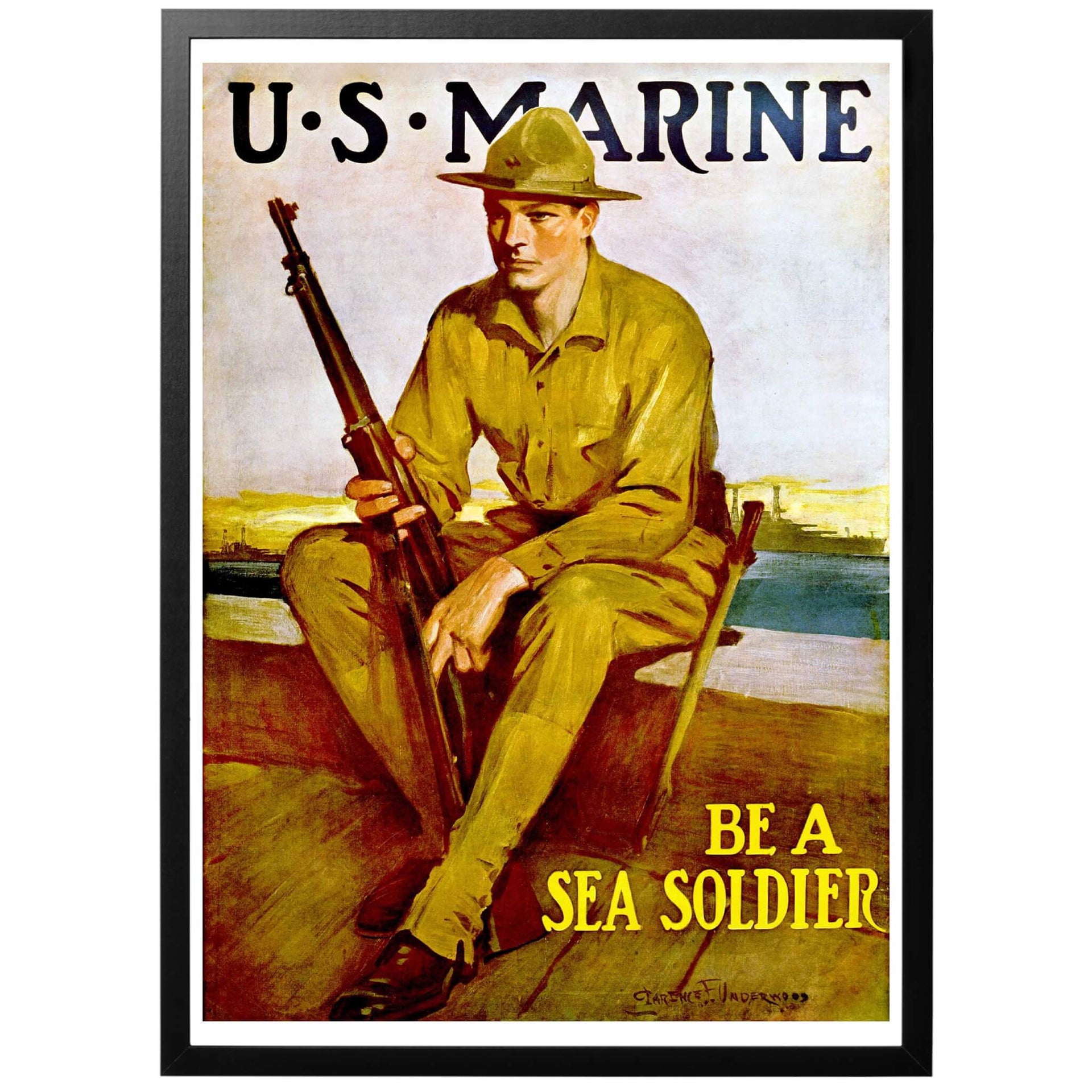 US Marines poster från första världskriget